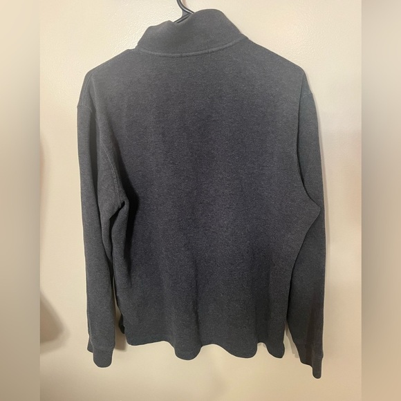 Polo Ralph Lauren Gray 1/4 Zip Pullover Sz M EUC - Picture 3 of 6